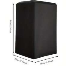 1个重型黑胶唱机防尘罩，适用于大多数唱机，包括 Pioneer PLX-1000、SL-1200、SL-1210、SL-B250、SL-B260、SL-BD20、SL-BD27、SL-BD35、SLD-20、SL-PC11、SL-Q300 和其他热门型号。