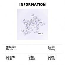 30 件轻奢简约人造珍珠水滴形 DIY 珠宝吊坠和珠子，适用于手链、项链、耳环制作