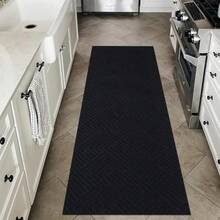 Hallway Runnner Rug Non Slip Rubber Backing Carpet 3x14 Ft Custom Size, Heavy Duty Long Rug For Entryway, Kitchen, Garage, Stairs, Front Door, Laundry Room, Commercial Use - 預設 - 查看 2