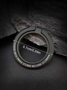 适用于 的磁吸指环支架，兼容 MagSafe，便携式磁吸折叠手机支架，带可拆卸支架，兼容 - 彩色 - 查看 3