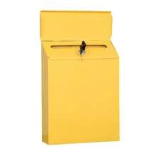Techigher Buzones de pared - Amarillo - Ver 8