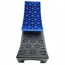 13.5T RV Camper Leveler Truck Car Sturdy Leveling Blocks Ramps Wheel Chock Block - A - View 3