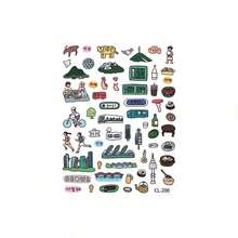 Aesthetic Sticker Pack For IPhone 17 Pro Max, Cute Small Elements & Minimalist Designs, Decorative Decals For Phone Case Journal, Kawaii Gift - B - View 1