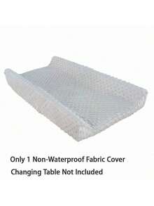 1pc PU Leather Waterproof Baby Changing Pad, Infant Massage & Diaper Changing Station, Not For Sleeping
