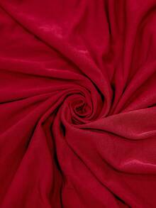 4件套纯色游戏椅套，采用现代弹力轻便透气涤纶面料，可拆卸可水洗，提供舒适时尚的游戏体验 - 大紅 - 查看 5