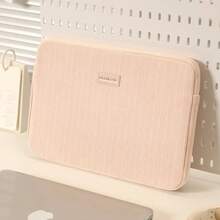 Bolsa para portátil para Xiaomi  , funda para computadora portátil para Macbook Air Pro Retina 13 14 15 15.6 pulgadas - Beige - Ver 11