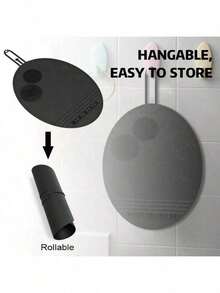 硅胶化妆刷清洁垫，三合一刷子清洁垫，可折叠化妆刷收纳架，化妆调色盘，可水洗化妆刷，化妆海绵，粉色 - 彩色 - 查看 8