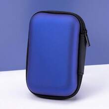 1Pc Versatile Payment Method Storage Case - Durable Plastic, Multi-Color Options, Portable Storage Hard Shell Bag For Headphones - Multicolor - View 4