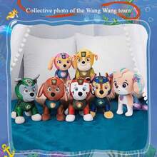 Spin Master 毛绒玩具，Chase/Rocky/Skye/Zuma/Rubble 毛绒软玩具，约 20 厘米高，热门学前动画片官方授权玩具，适合 1 岁及以上儿童 - 元帥. - 查看 5