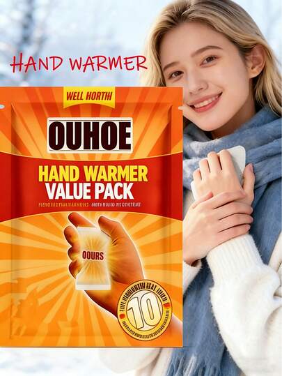 Disposable Hand Warmers (2 Pcs Per Pack) | Your Ideal Outdoor Companion | Provides Up To 10 Hours Of Convenient Warmth, Keeping You Comfortable At All Times | Self-Adhesive, Multi-Functional & Portable Heating Pads | Activates & Heats On Contact With Air, Odor-Free & Made With Natural Ingredients | Perfect As Christmas Gifts, Hand Warmers For Men & Daily Cold-Weather Use Insulation, Galentines, Puppy, Carnival, Spring Summer Picks, Brides Maid Gifts, Room, Bedroom Decor, Bedroom Decor, Beach, Travel, For Men, For Women, Vacation,Cute Stuff,Mother's Day Gift,Bedroom Decor,Garden,Kitchen Decor,Summer,Beach,Travel Essentials,Room Decor,Squishy,Graduation
