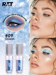 Romantic Beauty RMT: Liquid Eyeshadow With Pearl And Shimmer Effect, Brightens Eye Area, Long-Lasting And Smudge-Proof, Lightweight And Easy To Apply, Suitable For Daily And Party Makeup, Mother's Day Gift, Ideal For Mothers, Wives, Sisters, Girlfriends - Highlighter Eyeshadow - 09 - 查看 2