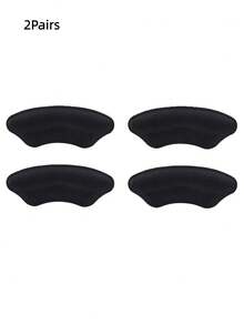 4/2/1 Pairs Plain Color Heel Grips, Wear-Resistant Cushion Heel Protectors, Adhesive Shoe Pads, Modern Non-Woven Fabric Anti-Slip Heel Liners, Suitable For Everyday Use - Multicolor - View 13