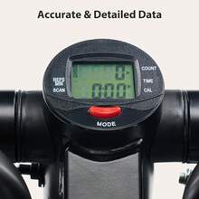 Sweetcrispy Steppers For Exercise At Home, Mini Stair Stepper With Resistance Bands, Portable Full Body Workout Stepper Machine - màu đen - Xem 6