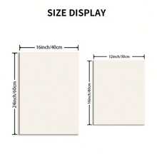 1pc 2D Flat Cheap Wooden Framed Canvas Painting, Pink Christmas Cabin Background Cloth, Cozy Christmas Cabin, Winter Tree And Gift Box Design Photography, Suitable For Party Decoration, Birthday Celebration, Wall Decoration Art Crafts, Room Decoration Aesthetics, Perfect For Room Decor Ready To Hang - 白色 - 查看 3