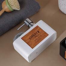 1 pieza Dispensador de jabón multifunción, Botella con bomba de 160ml para líquido/loción de lavado de manos, Adecuado para cocina, baño, hotel - Multicolor - Ver 7