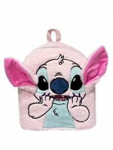 Stitch Plush Backpack, Large Capacity Cartoon Backpack For Boys And Girls, Sweet And Cute Design, Suitable As Birthday, Party, Halloween, Easter, Christmas Gift