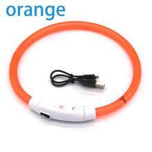 USB Rechargeable LED Dog Collar - Adjustable Pet Collar With 3 Lighting Modes And 360-Degree All-Round Safety Lighting, Suitable For Small/Medium/Large Dogs. Made Of Customizable TPU Material, Designed For Night Walking, Running And Hunting, Making Your Beloved Dog More Noticeable At Night. - Multicolor - View 16
