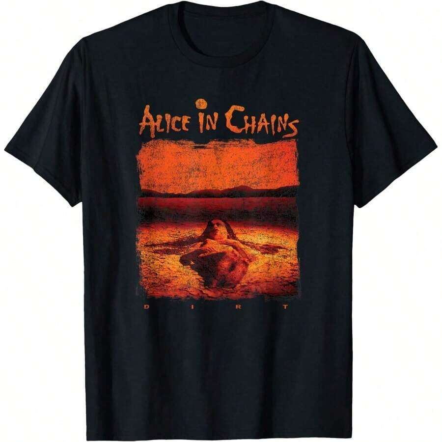 8SWF Alice In Chains - Dirt T-Shirt - Black - View 1