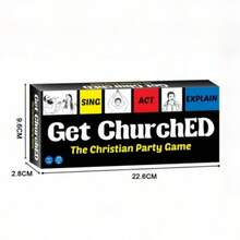 Multi-Player Card Game! Suitable For Church Gatherings, Parties, Educational, Develops Logical Thinking, Experiences Religious-Themed Gatherings, Great As A Gift ( Color Random) - Multicolor - View 3