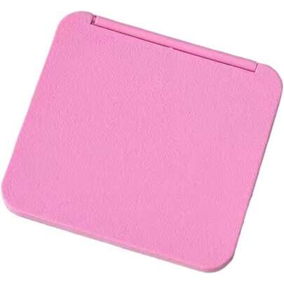 Double-Sided Makeup Mirrors Women Portable Cute Handheld Mini Mirror 2 Face Square Makeup Mirror Multiple(Pink)Double-Sided Makeup Mirrors Women Portable Cute Handheld Mini Mirror 2 Face Square Makeup Mirror Multiple(Pink)