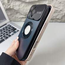 Compatible With IPhone 17/16/15/14/13/12 Pro Max Plus, This Smartphone Case Offers Drop Protection, Shock Absorption, And Anti-Yellowing With A PC Hard Back And Soft Frame, Featuring A Stylish Electroplated Texture. - Purple - View 3