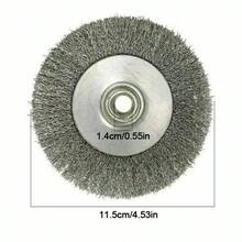 3PCS Stainless Steel Wire Brush For Angle Grinder Rotary Die Grinder Removal Wheel - 115mm (4.5'') - View 5