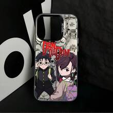 Funda de Teléfono Popular Anime DAN DA para Modelos de  16, 15, 14, 13, 12, 11 Pro Max, X, XR, XS Max, 8 y 7 Plus, con Parte Trasera Mate Duradera para Resistir Desgaste y Rotura H1S7 - Colores mixtos - Ver 2