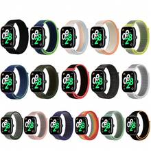 Dây đeo nylon mềm mại có khóa dán cho đồng hồ thông minh Band 8Pro 9Pro, có thể điều chỉnh cho Redmi Watch 4 5, dây đeo cổ tay nhẹ và thoáng khí thay thế. - Nhiều màu - Xem 10