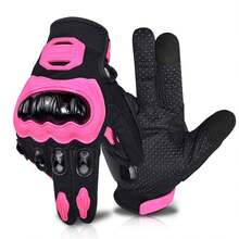 Motorcycle Gloves For Women Touch Screen Summer Motorbike Dirt Bike Full Finger Gloves Road Racing, Cycling, Climbing Motocross - Full Finger - View 1