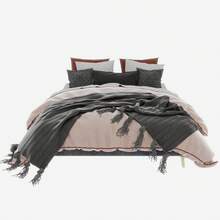 Modern Minimalist Bed Frame, 160 X 200 Cm, Grey, Upholstered In Dutch Velvet, Low Slatted Base, Contemporary Style Bedroom Furniture. Gas Spring, Headboard And Mattress Not Included. - Gray + Fabric + Metal + Memory Foam - View 10