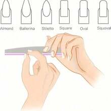 50支装指甲锉，双面指甲抛光器，专业美甲护理工具，适用于DIY指甲修型、打磨、抛光，适合女性手指甲和脚趾甲，是居家和美甲沙龙的理想之选，美甲用品 - 淺灰色 - 查看 4