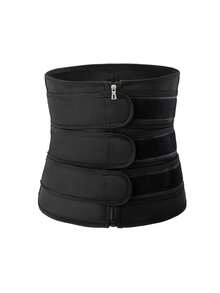 1pc,Women's Slimming Waist Belt - Tummy Control And Sweat Sauna Technology For Enhanced Workouts - Multicolor - View 10