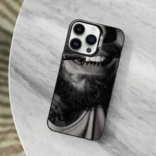 Singer P-Post M-Malone Hot Phone For  14,17,13,12,11,16,15,Mini,Pro,SE,XS,MAX,Black Matte Silicone Cover Case.Holiday Phone Accessories. - z1 - 查看 13