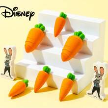 Disney Zootopia Cute Cartoon Carrot 3D Shaped Rubber Set - Multicolor - View 4