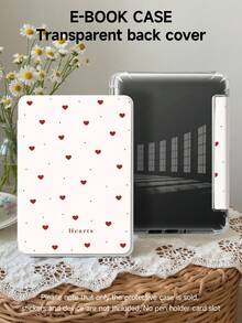 1pc Red Heart, Polka Dot Tablet Case & Kindle E-Book Case Compatible With IPad 10th Generation, IPad 11/Air 4th/Air 7th/9.7 Inches, Compatible With Samsung Galaxy Tab A9 Plus, Kindle (11th Generation-2024 Release)(6 Inch), Kindle Paperwhite 12th Gen 2024, Great Holiday Gift, Stylish And Simple Pattern. - Multicolor - View 8