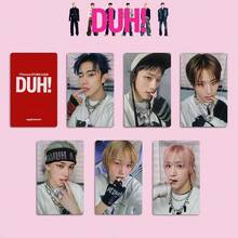 6pcs P1Harmony DUH Photo Cards - Double-Sided Printed K4 LOMO Cards, Glossy Coating, Official Member Album - P1 Harmony Fan Essential, KEEHO, THEO, JIUNG Collectibles - (DUH! Photo Cards), Vibrant Design, High-Quality Printing, Glossy Surface, Kpop Merchandise Gift - Multicolor - View 9