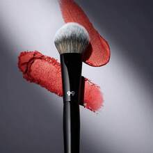 1pc 99 PRO Blush Brush Professional Cream Powder Blush Brush Blush Bronzer Sculpting Brush Makeup Tools - Black - View 7