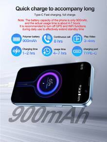 SERVO 16SE Mini Smartphone, Android 9.0, WCDMA Dual SIM, 3G Cellular Network, 3.0" HD Display, 2GB RAM + 16GB ROM, Ultra-Compact Smartphone