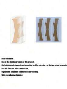 10pcs/Pack - Invisible Neck Lift Patches, Elastic Patches, , Unisex Neck Firming Tapes, Invisible Fine Lines, No Wrinkles. High Elasticity Invisible Neck Patches, Suitable For Double Chin And Sagging Skin. - Multicolor - View 9