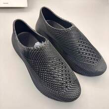 Men's Casual Everyday Versatile Outdoor Wooden Clogs - Black - View 3