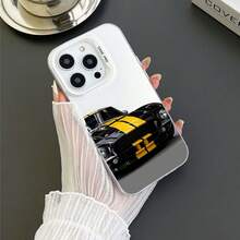 Funda de Teléfono Deportiva de Pasión Artística Estilosa y Genial para Apple  13 12 11 XS Pro Max Plus Blanca Verde TPU Anti-Rasguño Colorida Plateada URUM - Colores mixtos - Ver 10