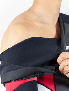 scubadonkey 3.0毫米厚男士保暖潜水服，氯丁橡胶隔热冲浪泳衣，水上运动连体服，氯丁橡胶保暖泳装 - 彩色 - 查看 7