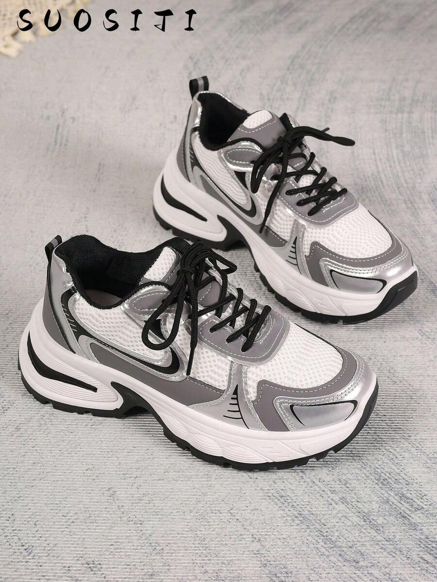 New Women's Thick-Soled Slip-Resistant Sports Casual Shoes