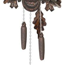 TFCFL Cuckoo Clocks For Adult Bedroom Decor With Night Mode, Singing Bird ,European Forest Style Home Wall Clock, Retro Cuckoo Wall Clock With Adjustable Volume,Nordic Style - Brown - View 9