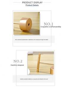 1 chiếc giá trưng bày trang sức bằng hợp kim nhôm cao cấp, đạo cụ trưng bày trang sức sáng tạo, giá đỡ bông tai để bàn. - Vàng - Xem 5