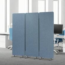 Screen Partition - สีฟ้าพาสเทล - ดู 8