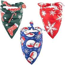 Native Pup - Bandana de Navidad para perro (3 unidades, tamaño grande) - / - Ver 2