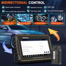 FOXWELL GT60 Bi-Directional Controls Scan Tool, Obd2 Scanner All System Diagnostic Tool, Wireless Car Scanner Support 24+ Services Reset, Vehicles Fault Diagnosis Analyzer, Code Reader Scan Tool For All Cars, Valentine's Day Gift For Husband, Boyfriend - GT60 - Ver 2