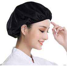 Unisex Breathable Mesh Factory Work Cap, Food Safety Protection Hat, Work Hat, Dust-Proof Cap, Reusable - Multicolor - View 2