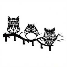 Hello Young 壁挂式衣帽架带挂钩 - 老鹰造型玄关装饰，悬挂式收纳 - 节日礼物。 - 彩色 - 查看 10